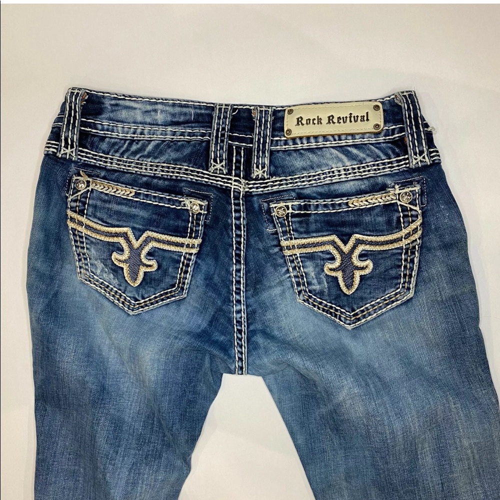 Rock Revivial Jacklyn Straight Jeans Size 29